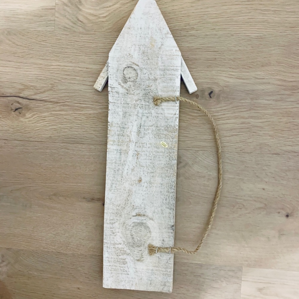 Beach Sign With Rope - Picture 2 of 3